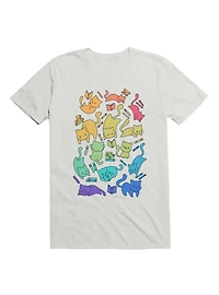 Cats and Books T-Shirt