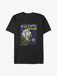 Disney Haunted Mansion Leota Toombs Welcome Poster Big & Tall T-Shirt