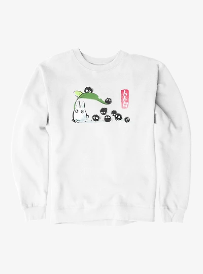 Studio Ghibli My Neighbor Totoro Soot Spirtes Follow Me Sweatshirt