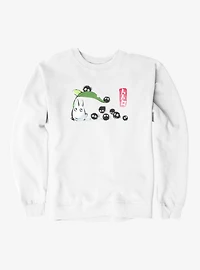 Studio Ghibli My Neighbor Totoro Soot Spirtes Follow Me Sweatshirt