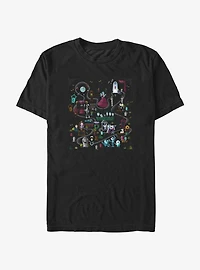 Disney Haunted Mansion Mansion Map Extra Soft T-Shirt