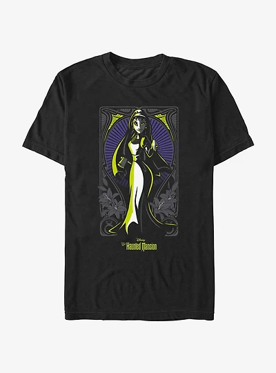 Disney Haunted Mansion Bride Portrait Nouveau Extra Soft T-Shirt