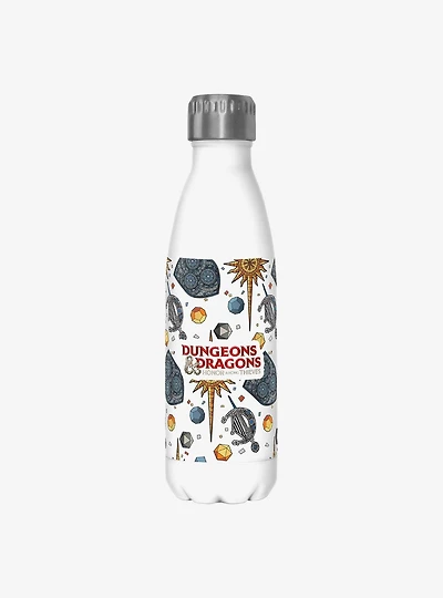Dungeons & Dragons Mosaic Badges Water Bottle
