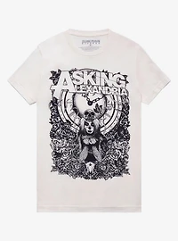 Asking Alexandria Clock Boyfriend Fit Girls T-Shirt