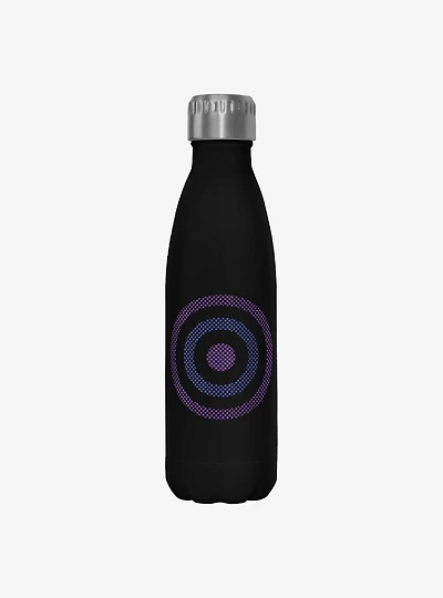 Marvel Hawkeye Bullseye Icon Water Bottle