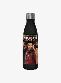 Marvel Shang-Chi and the Legend of the Ten Rings Comic Cover Water Bottle