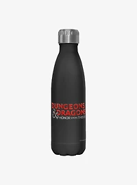 Dungeons & Dragons Honor Among Thieves Logo Water Bottle