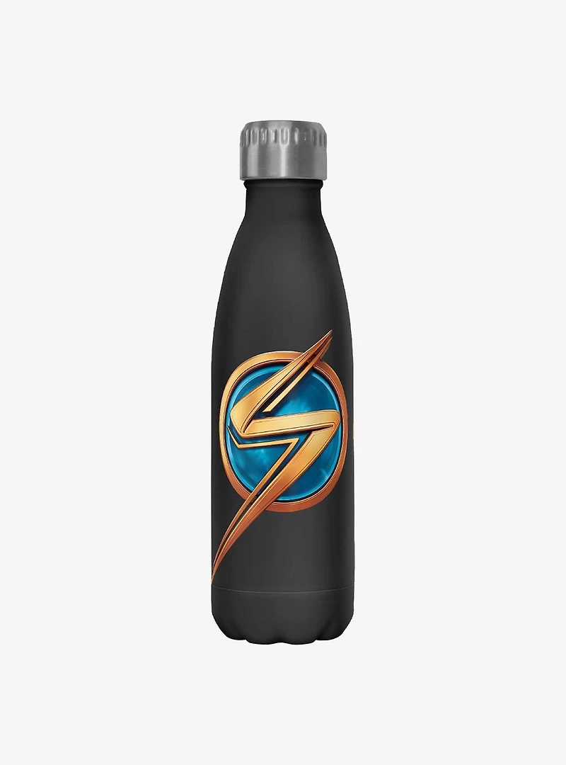 Marvel Ms. Marvel Logo Icon Water Bottle