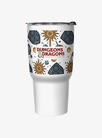 Dungeons & Dragons Mosaic Badges Travel Mug