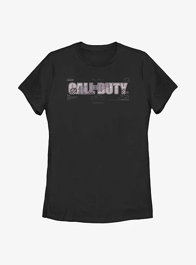 Call of Duty Desert Logo Womens T-Shirt