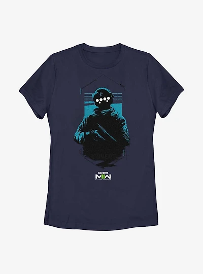 Call of Duty Going Dark Night Vision Goggles Womens T-Shirt