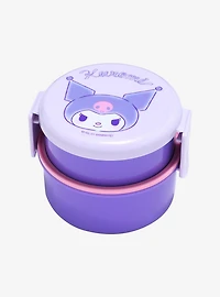 Sanrio Kuromi Round Purple Bento Box
