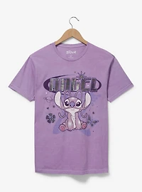 Disney Lilo & Stitch: The Series Angel Holographic Portrait Women's T-Shirt - BoxLunch Exclusive