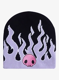 Kuromi Flame Reversible Beanie