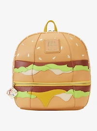 Loungefly McDonald's Big Mac Mini Backpack