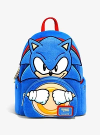 Loungefly Sonic the Hedgehog Figural Blue Backpack