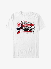 Marvel Spider-Man Miles Name Tag Extra Soft T-Shirt