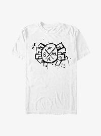 Marvel Spider-Man Sfmn Spider Logo Extra Soft T-Shirt