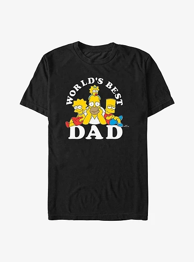 Simpsons World's Best Dad Extra Soft T-Shirt