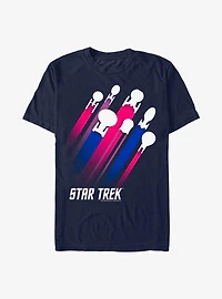 Star Trek Pride Trek Stripes Extra Soft T-Shirt