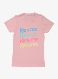Barbie Kencore Stacked Womens T-Shirt