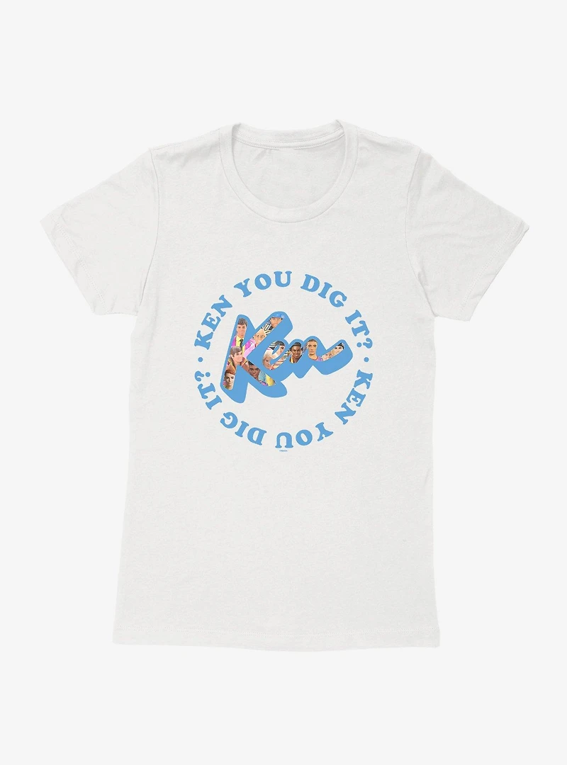 Barbie Ken You Dig It Womens T-Shirt