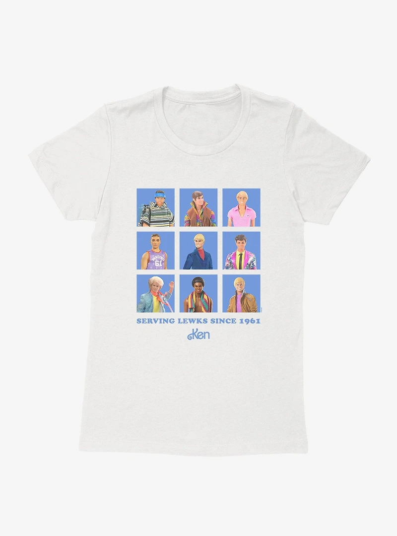 Barbie Serving Lewks Ken Womens T-Shirt