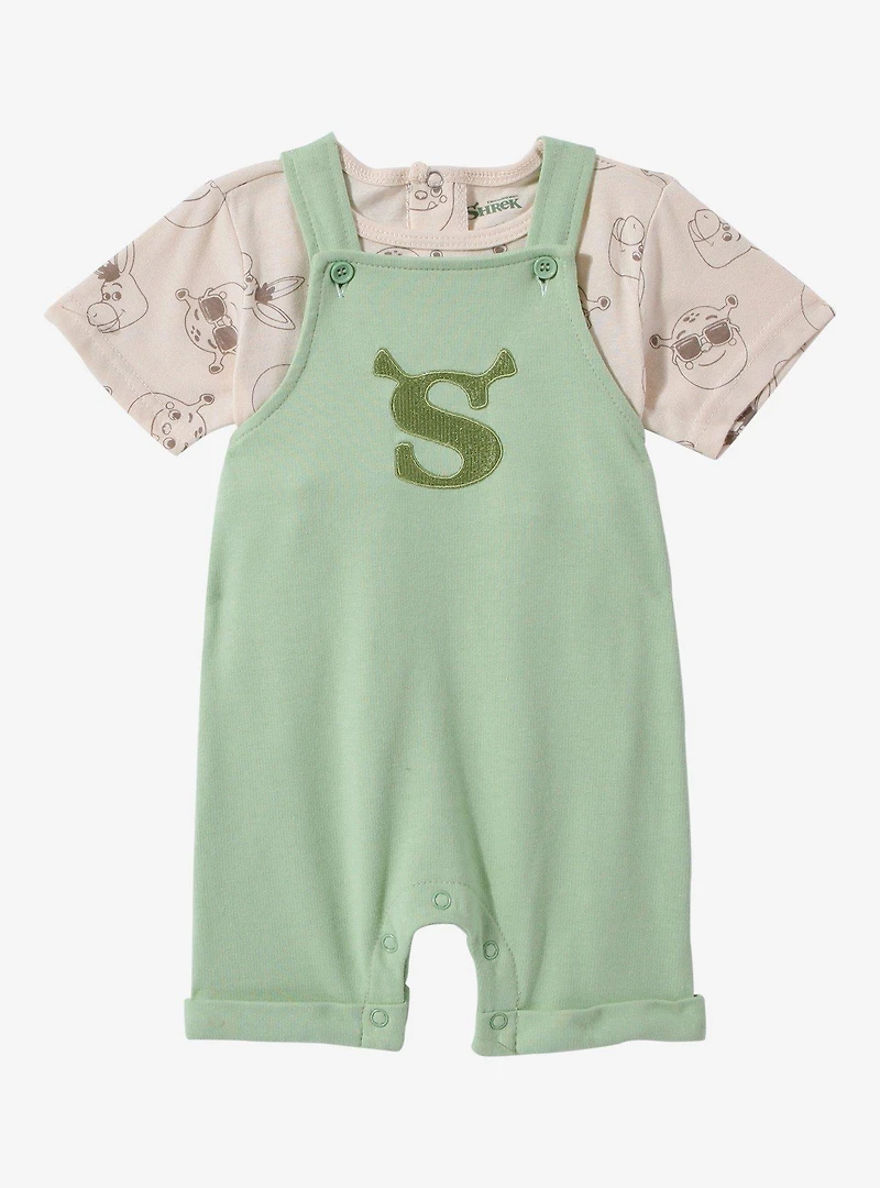 DreamWorks Shrek Sunglasses Infant T-Shirt and Overall Set — BoxLunch Exclusive
