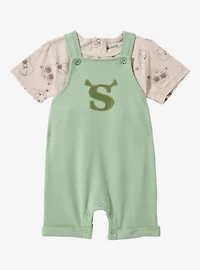 DreamWorks Shrek Sunglasses Infant T-Shirt and Overall Set — BoxLunch Exclusive
