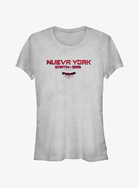 Spider-Man Nueva York Earth 928 Girls T-Shirt