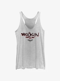 Spider-Man Brooklyn Earth 1610 Girls Raw Edge Tank Htr