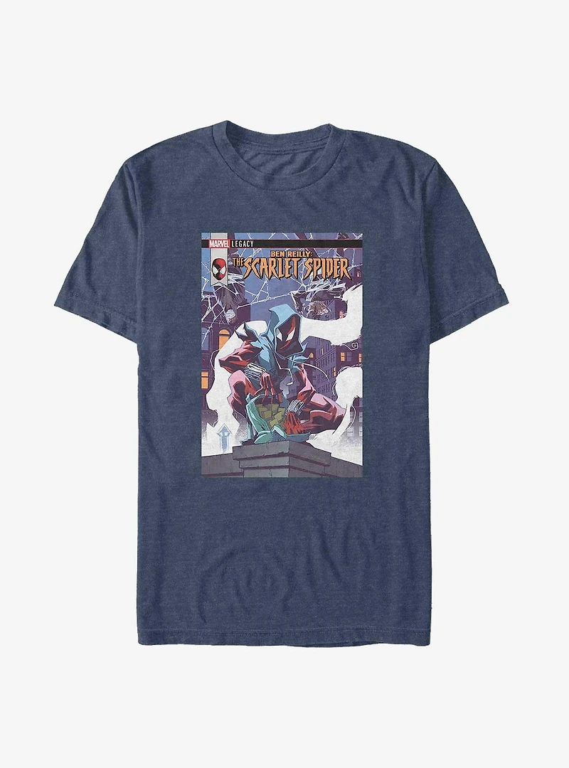 Marvel Spider-Gwen The Scarlet Spider Comic Cover Big & Tall T-Shirt