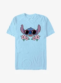 Disney Lilo & Stitch Stitch Shades Flowers T-Shirt