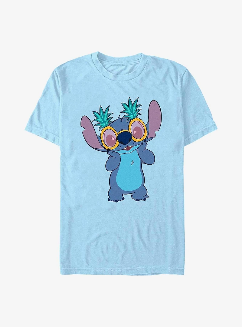 Disney Lilo & Stitch Stitch Pineapple Glasses T-Shirt