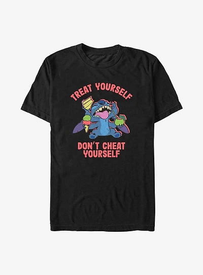 Disney Lilo & Stitch Treat Yourself Don't Cheat Yourself T-Shirt