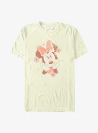 Disney Minnie Mouse Minnie Floral Frame T-Shirt