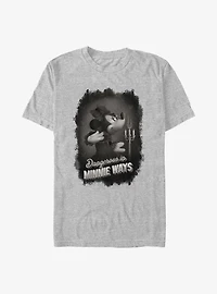 Disney Minnie Mouse Dangerous In Minnie Ways Poster T-Shirt