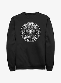 Disney Sleeping Beauty Mistress Of Evil Maleficent Stamp Sweatshirt