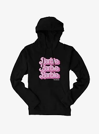 Barbie The Movie Logo Stack Hoodie