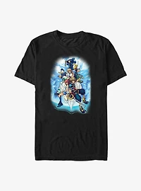 Disney Kingdom Hearts Sky Group Big & Tall T-Shirt