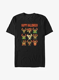 Disney Lilo & Stitch Happy Halloween Stitch Costumes Big & Tall T-Shirt
