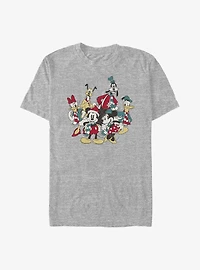 Disney Mickey Mouse Holiday Group Big & Tall T-Shirt
