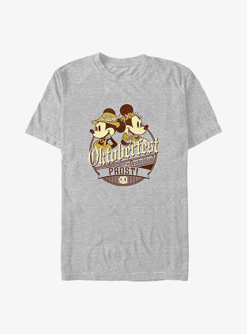 Disney Mickey Mouse & Minnie Mouse Oktoberfest In Deutschland Big & Tall T-Shirt