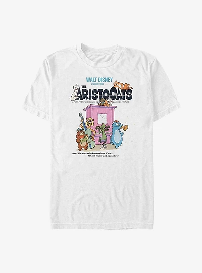 Disney The AristoCats The Cats Who Know Where It's At Poster Big & Tall T-Shirt