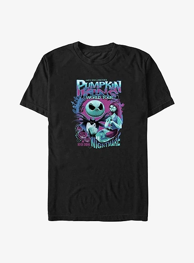 The Nightmare Before Christmas Pumpkin King World Tour Big & Tall T-Shirt