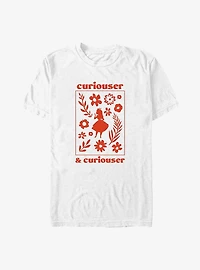 Disney Alice In Wonderland Curiouser & Curiouser Big & Tall T-Shirt