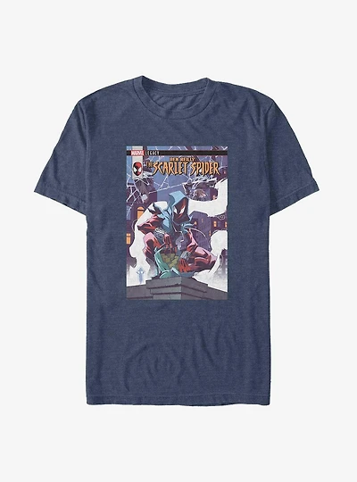 Marvel Spider-Gwen The Scarlet Spider Comic Cover Big & Tall T-Shirt