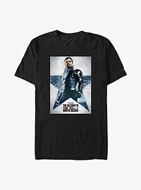 Marvel The Falcon and the Winter Soldier Bucky Poster Big & Tall T-Shirt