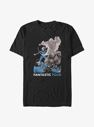 Marvel Fantastic Four The Four Big & Tall T-Shirt