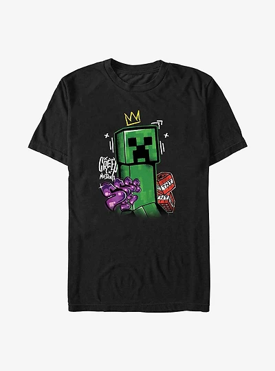 Minecraft Big Creep Crowned Big & Tall T-Shirt